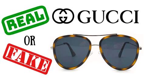 how to know if gucci eye glasses are fake